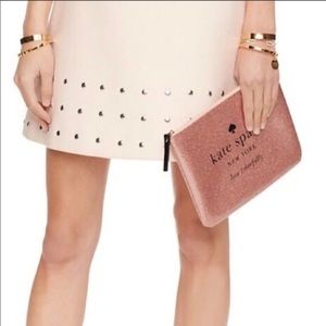 Kate spade sparkle clutch